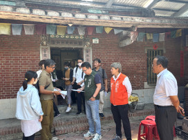 邱志偉爭取文資局經費 二仁溪舊鐵路橋、永安黃家古厝將啟動修復