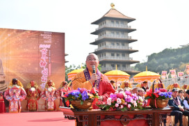 佛光山世界神明聯誼會迎12萬人潮　千家宮廟齊聚展現宗教和諧