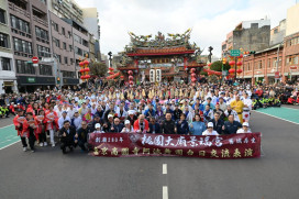 舊城創生、共創繁榮 桃園景福宮假日市集邀日本高圓寺阿波舞演出三萬人嗨翻