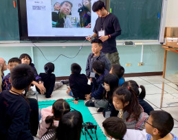 金門大學智慧科學營  帶領國小生探索AI科技