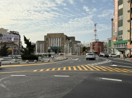 新營圓環標線優化改造 為全台市區首座螺旋圓環（Spiral Roundabout）設計