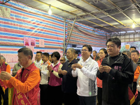 劉和然新莊參拜祈福 恭祝保儀大夫聖誕千秋、神威顯赫