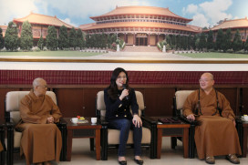 鄭麗文參訪佛光山　從星雲大師理念獲啟發