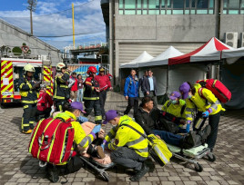 桃園ON AIR跨年晚會登場前夕 市府高規格消防警政演練守護民眾安全