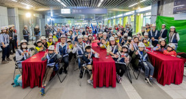 桃園捷運綠線首度開放參觀　張善政：親身感受公共建設背後辛勞