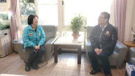 金門榮服處拜會大同之家 關懷訪視住家榮民