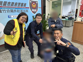 5歲童趁父不注意「溜出門」遊蕩 蘆竹警挨家挨戶查訪助團圓 