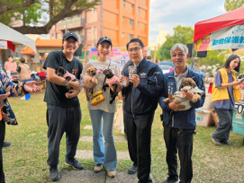 臺南市舉辦浪浪活動 市議員曾之婕助力動物保護
