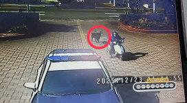 枋寮分局石光所協助安置走失山羊  展現動保關懷