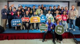 中壢仁海宮建醮物資捐贈食享冰箱　張善政肯定落實惜食理念