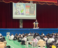 枋警校園安全宣導  寒假前夕築起青少年防護網