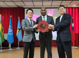 崑山國際學校歡迎聖露西亞大使來訪 挺進國際新高峰