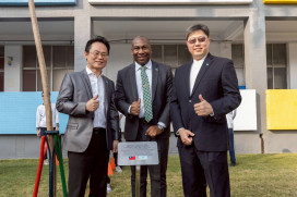 聖露西亞大使化身「一日教師」！崑山國際學校開創外交教育新典範