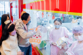 張善政探望元旦寶寶 多項婦幼新政同步上路打造育兒友善城市