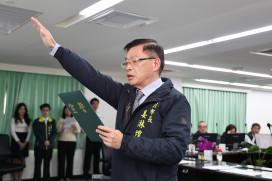 台南市府高層新佈局！姜淋煌接任第三位副市長、林榮川出任副秘書長