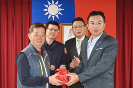 台南市警友會北區辦事處主任交接，警民合作再啟新篇