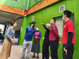 高市消防四大隊強化外籍移工宿舍防火安全