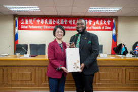 立法院張裕榮副秘書長出席「中華民國全球國會增能發展協會」成立大會