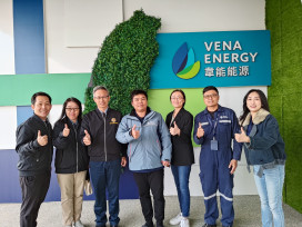 雲林榮服處拜會韋能能源 助退除役官兵投入綠能產業