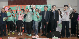 民調關鍵週將至！蔡旺詮「旺詮之友會」盛大成軍 結合公益贈草莓溫馨助弱勢