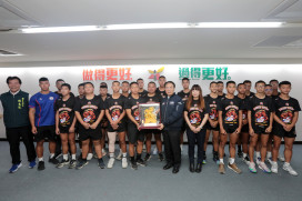 臺南學子體育大放異彩！啦啦隊、橄欖球隊連奪冠 市府公開表揚