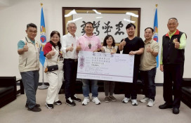 臺南榮服處攜手弘昶企業 善行關懷榮民遺孤暖人心