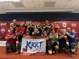 KRRT榮登冠軍寶座   臺灣繩索救援實力躍居國際舞台