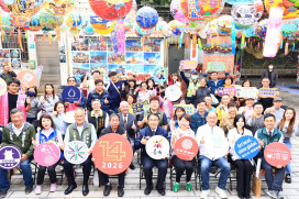 府城普濟燈會2/12點燈！1800盞燈籠接力米蘭、日本 展現「越在地越國際」實力