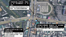 多管齊下！中壢中豐路與環北路口調整車道配置 優化動線