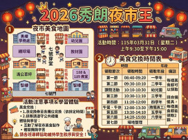 秀朗國小推出校慶系列活動　將夜市搬進校園、翻轉學習場域