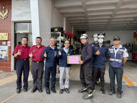 副市長林欽榮視察慰勞消防整備 籲民清明用火務必謹慎