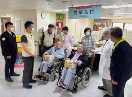 苗栗榮服處感謝北榮竹院助榮眷入住竹榮九村 