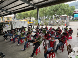 關心清潔隊員健康　中市環保局推健康管理計畫持續守護