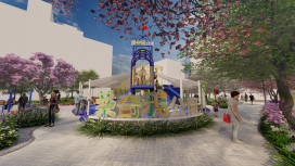 台中首座塗鴉主題公園亮相！斥資3,500萬元翻轉北區中央市場舊址「菜奇鴉公園」開工