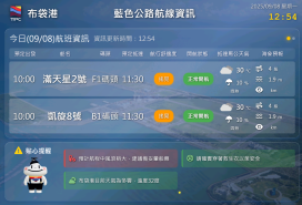 布袋澎湖船班即時查！臺灣港務公司推藍色公路布馬資訊網上線  