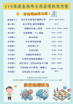 台南多元資優教育方案，培育未來之星