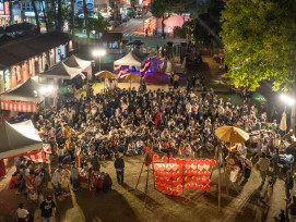 臺南古蹟連假人氣旺 赤嵌樓市集受讚