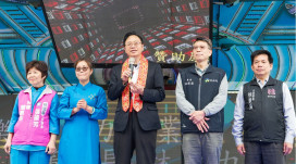 八德天山慈惠堂瑤池金母行館落成安座　張善政盼成桃園重要信仰據點