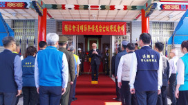 輔導會中部地區春祭典禮 感念追思亡故榮民致敬