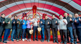 大溪區一德市民活動中心動土開工　張善政：完善社區公共空間提升居民生活品質