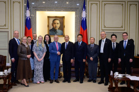 立法院韓國瑜院長接見「芬蘭國會友台小組跨黨派議員訪問團」幸福芬蘭攜手科技台灣 共創合作新契機