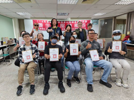 臺南「養生抒壓技能班」結訓 身障學員盼職場揚帆