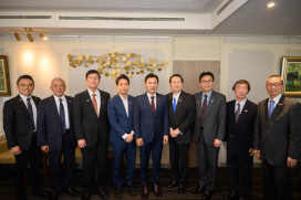 立法院江啟臣副院長款宴「日本台灣親善協會」衛藤征士郎會長訪團