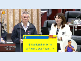 李雅靜轟高雄街頭「毒駕」「三無駕駛」成移動炸彈