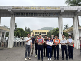 彰榮攜手達德商工捐血傳愛 兼顧反詐宣導