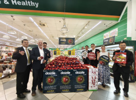 紐西蘭Dazzle炫麗蘋果新貨到港 楓康超市4/17起全台率先開賣