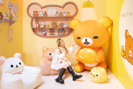 高雄夢時代變身療癒樂園！拉拉熊主題展限時開跑