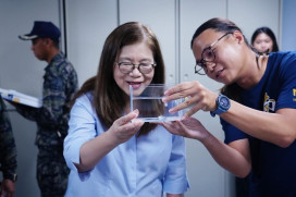 世界地球日巧遇海龜產卵 管碧玲太平島見證生命奇蹟