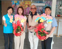 走訪創業有成榮民黃敏寧 陳進廣肯定退而不休企業標竿