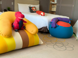 新竹老爺酒店x懶骨頭品牌Yogibo　打造「森林小聚」限量親子房療癒空間